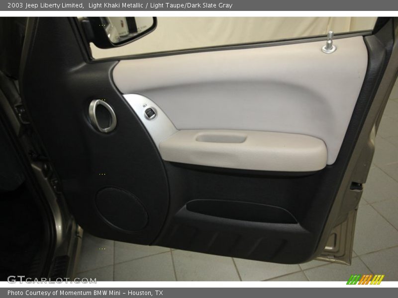 Light Khaki Metallic / Light Taupe/Dark Slate Gray 2003 Jeep Liberty Limited