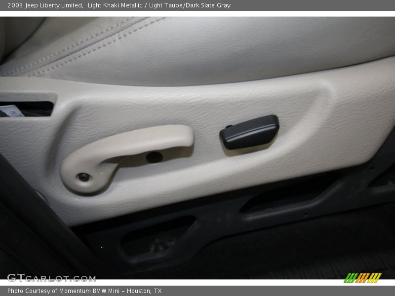 Light Khaki Metallic / Light Taupe/Dark Slate Gray 2003 Jeep Liberty Limited
