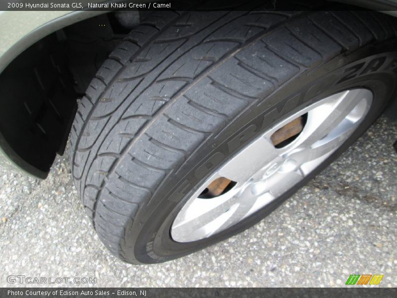 Natural Khaki Green / Camel 2009 Hyundai Sonata GLS