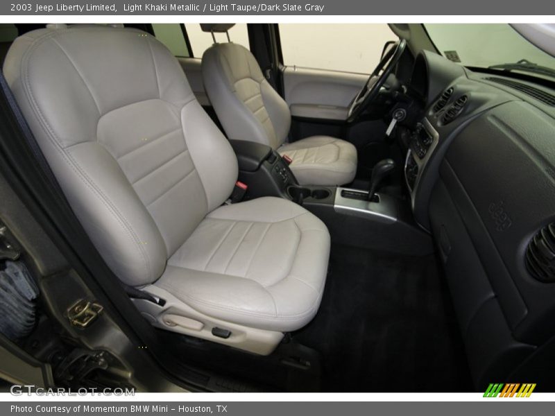 Light Khaki Metallic / Light Taupe/Dark Slate Gray 2003 Jeep Liberty Limited