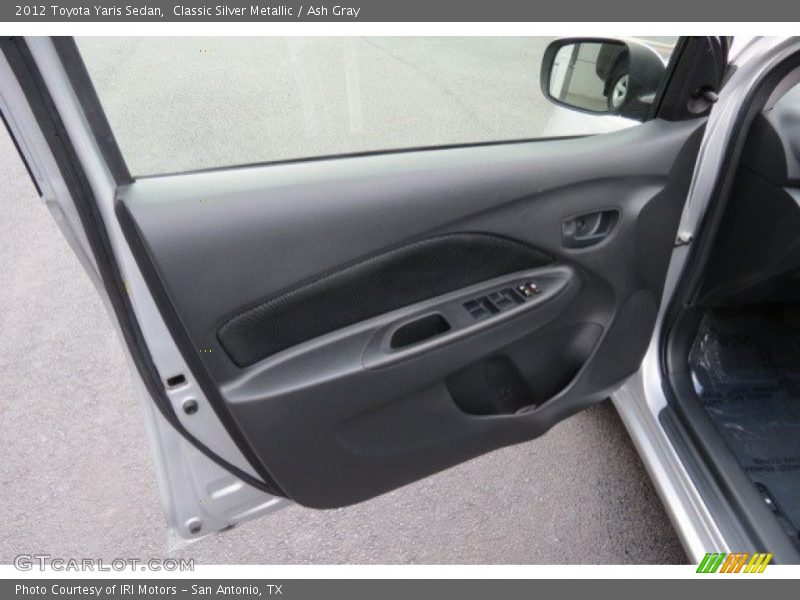 Classic Silver Metallic / Ash Gray 2012 Toyota Yaris Sedan