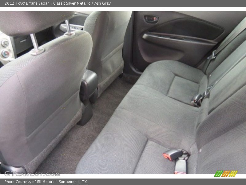 Classic Silver Metallic / Ash Gray 2012 Toyota Yaris Sedan