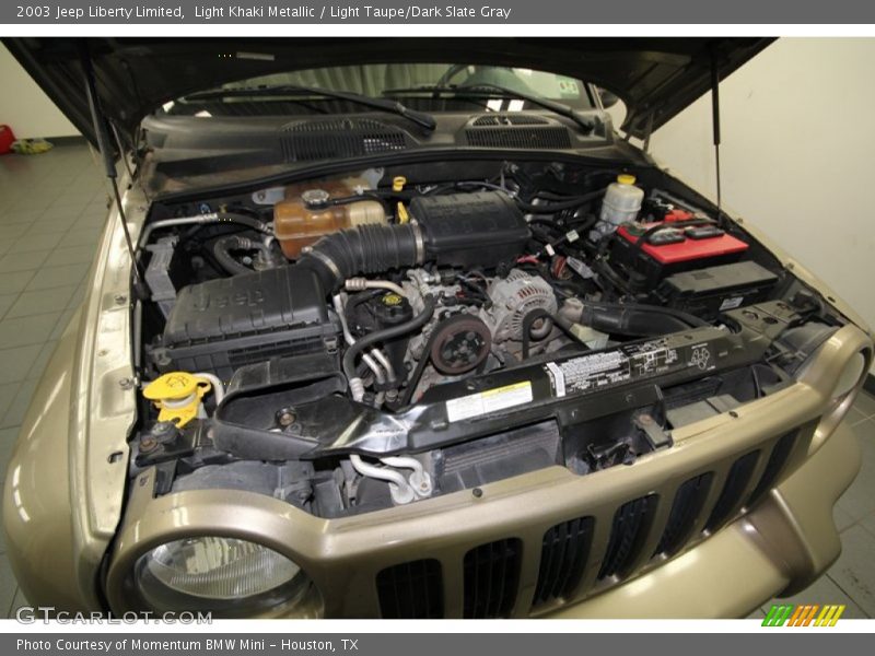 Light Khaki Metallic / Light Taupe/Dark Slate Gray 2003 Jeep Liberty Limited