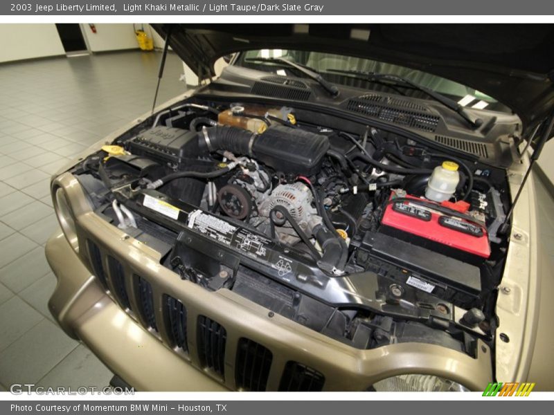 Light Khaki Metallic / Light Taupe/Dark Slate Gray 2003 Jeep Liberty Limited