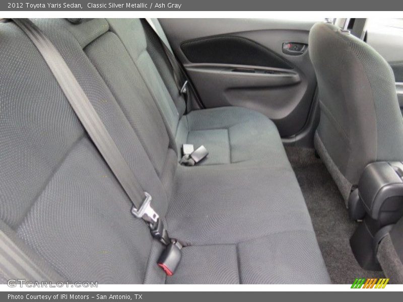 Classic Silver Metallic / Ash Gray 2012 Toyota Yaris Sedan