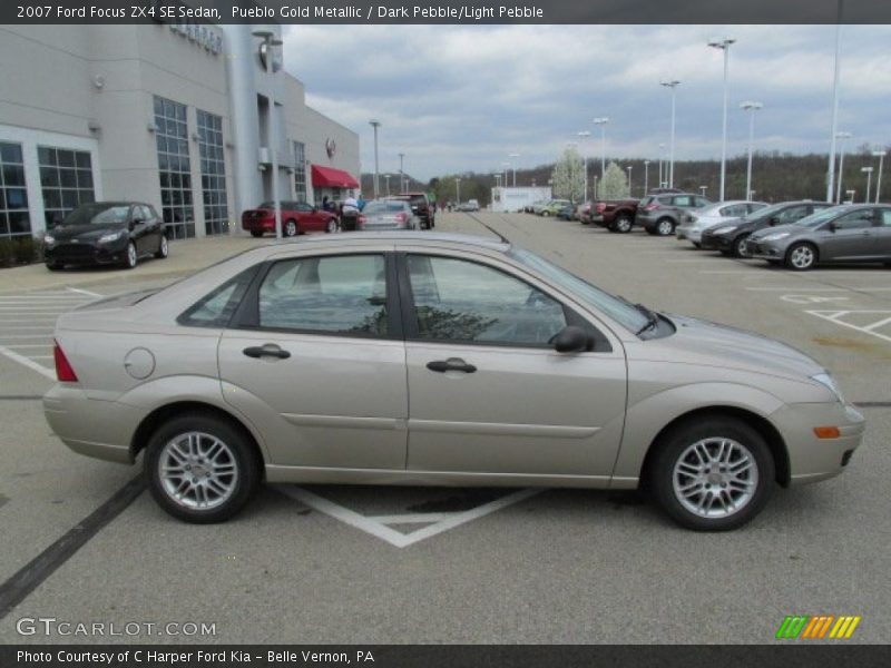 Pueblo Gold Metallic / Dark Pebble/Light Pebble 2007 Ford Focus ZX4 SE Sedan