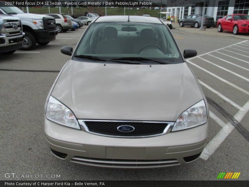 Pueblo Gold Metallic / Dark Pebble/Light Pebble 2007 Ford Focus ZX4 SE Sedan