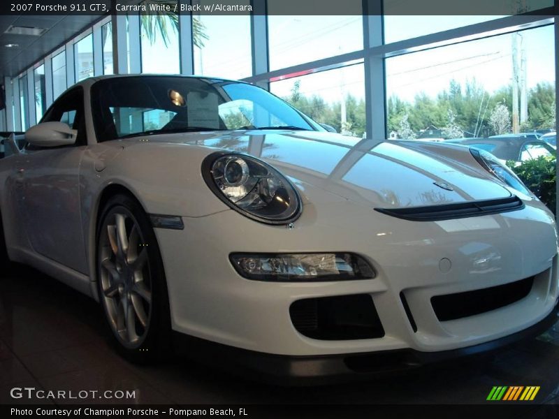 Carrara White / Black w/Alcantara 2007 Porsche 911 GT3