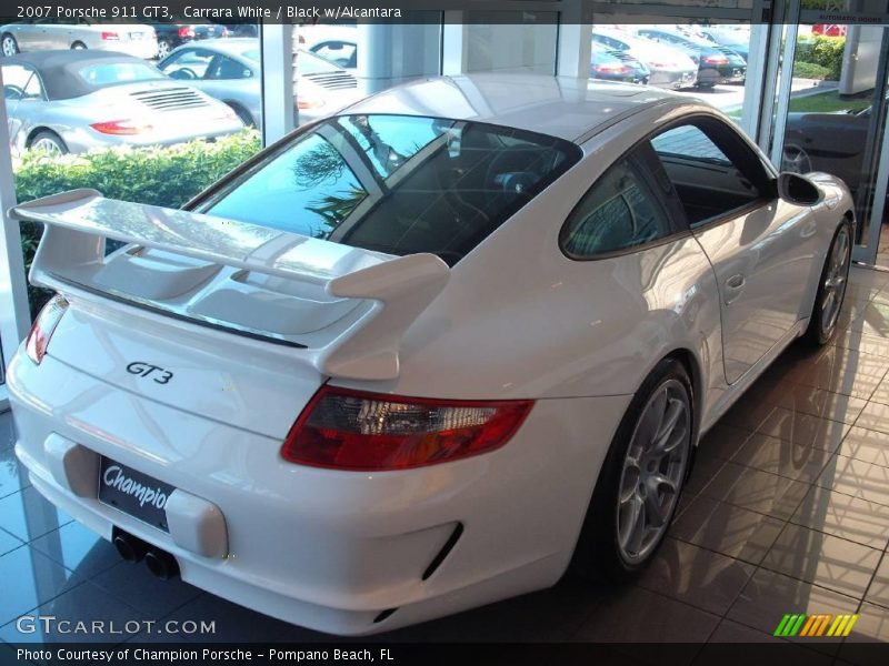 Carrara White / Black w/Alcantara 2007 Porsche 911 GT3