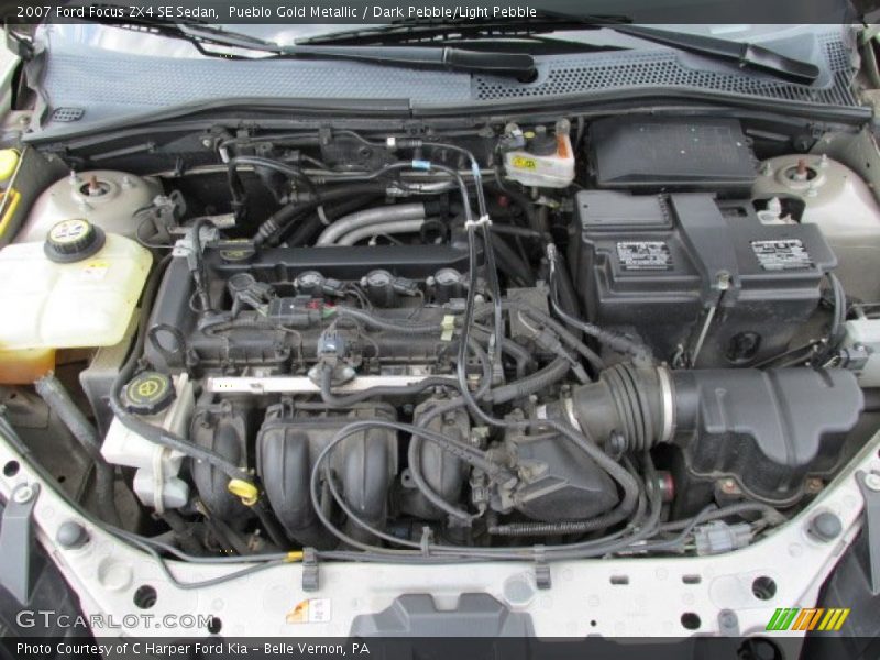 Pueblo Gold Metallic / Dark Pebble/Light Pebble 2007 Ford Focus ZX4 SE Sedan