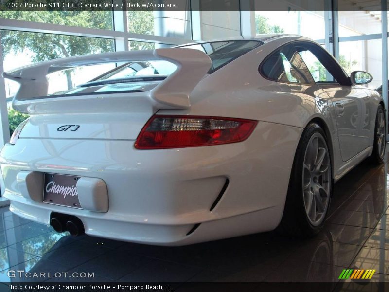 Carrara White / Black w/Alcantara 2007 Porsche 911 GT3