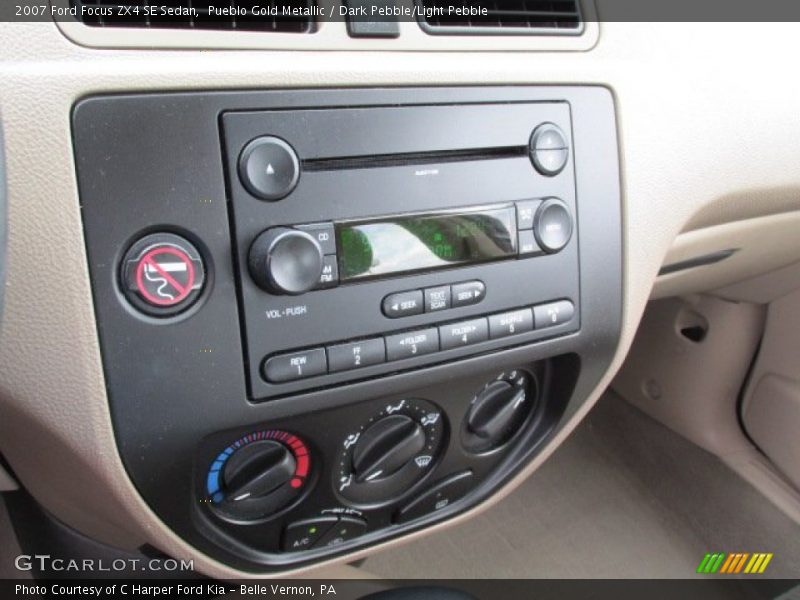 Controls of 2007 Focus ZX4 SE Sedan