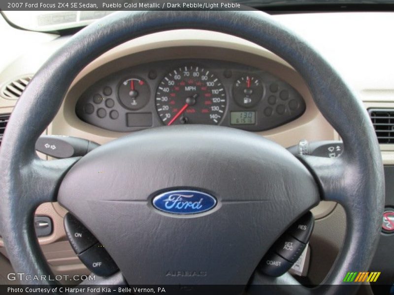 Pueblo Gold Metallic / Dark Pebble/Light Pebble 2007 Ford Focus ZX4 SE Sedan