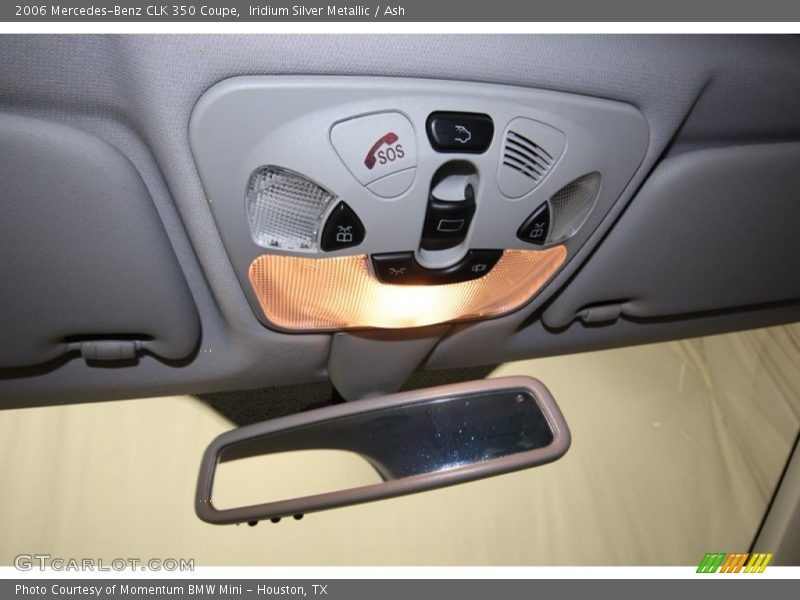 Iridium Silver Metallic / Ash 2006 Mercedes-Benz CLK 350 Coupe