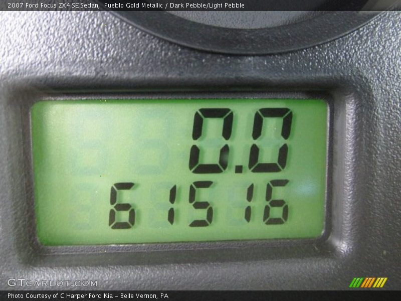 Pueblo Gold Metallic / Dark Pebble/Light Pebble 2007 Ford Focus ZX4 SE Sedan