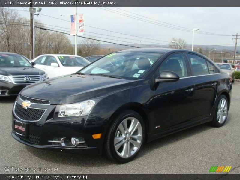 Black Granite Metallic / Jet Black 2013 Chevrolet Cruze LTZ/RS