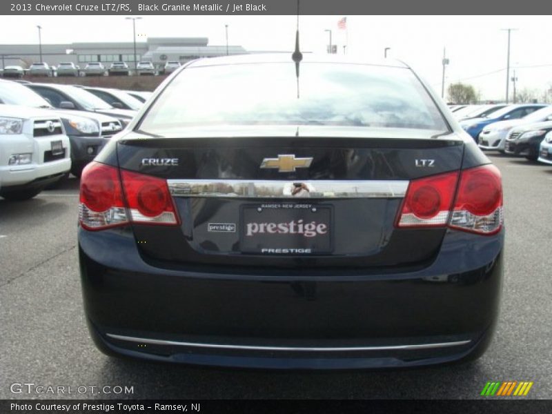 Black Granite Metallic / Jet Black 2013 Chevrolet Cruze LTZ/RS