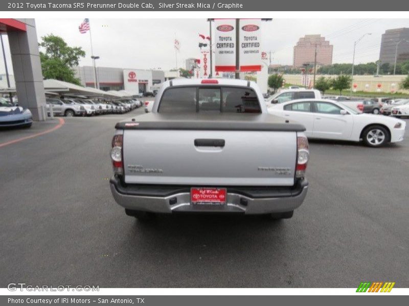 Silver Streak Mica / Graphite 2012 Toyota Tacoma SR5 Prerunner Double Cab