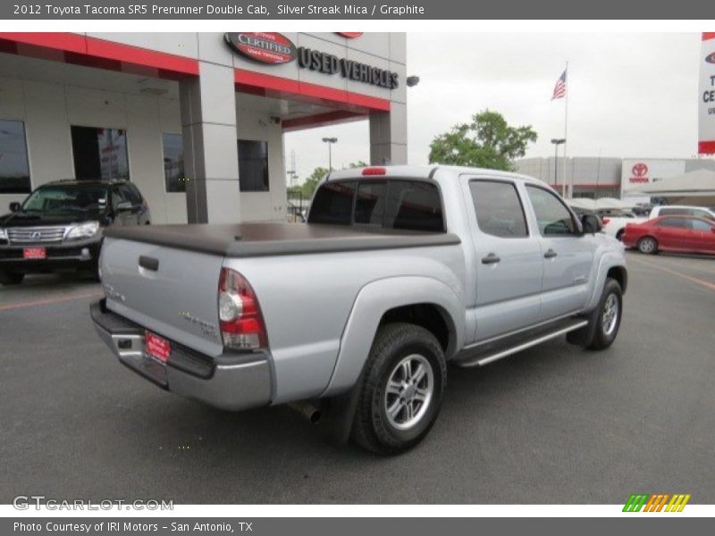 Silver Streak Mica / Graphite 2012 Toyota Tacoma SR5 Prerunner Double Cab