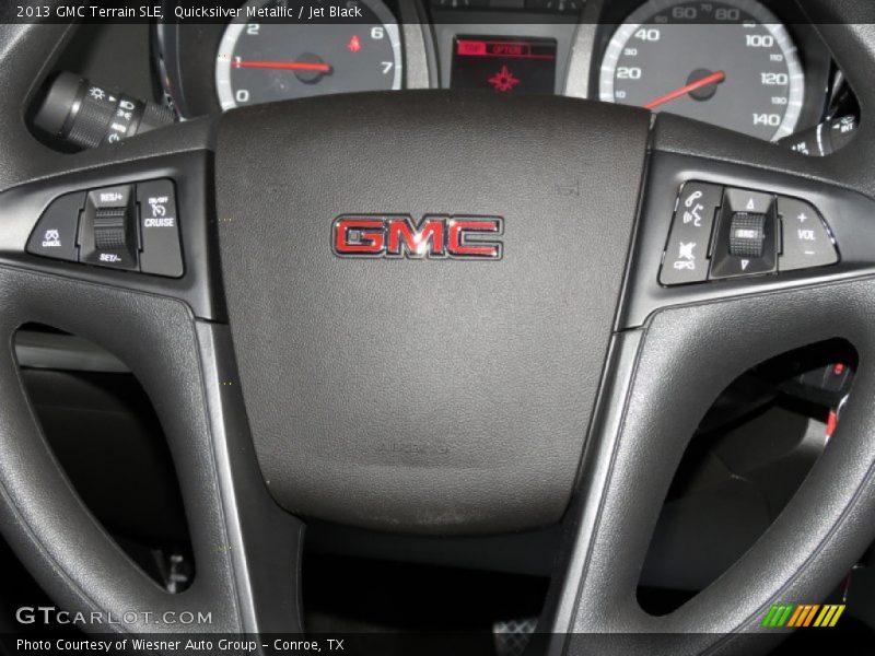 Quicksilver Metallic / Jet Black 2013 GMC Terrain SLE