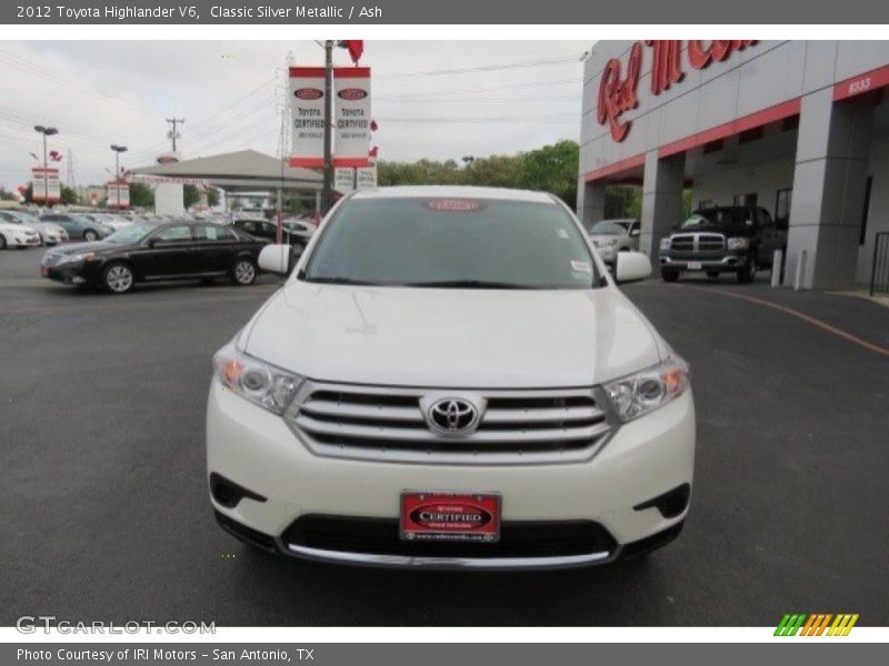 Classic Silver Metallic / Ash 2012 Toyota Highlander V6