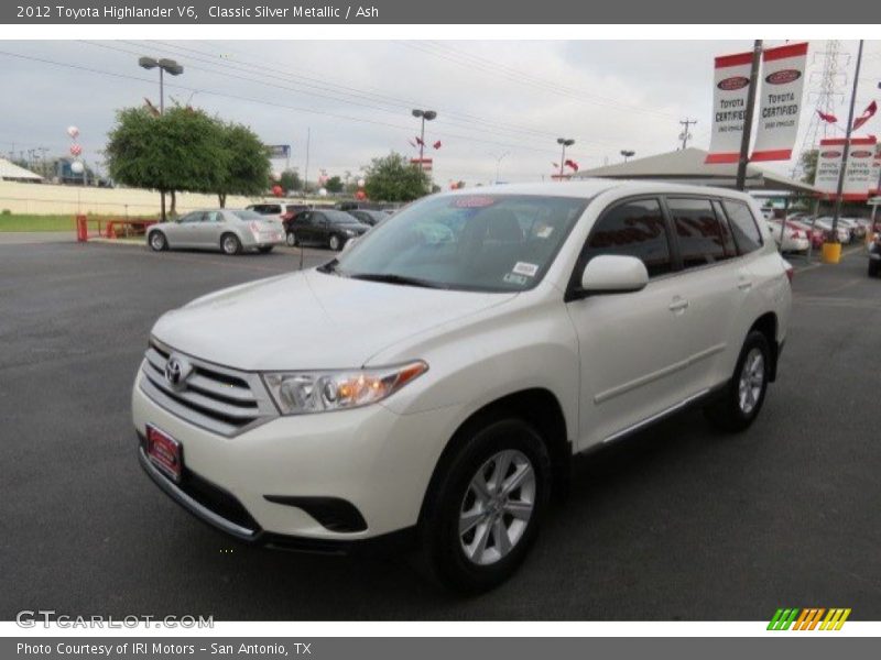 Classic Silver Metallic / Ash 2012 Toyota Highlander V6