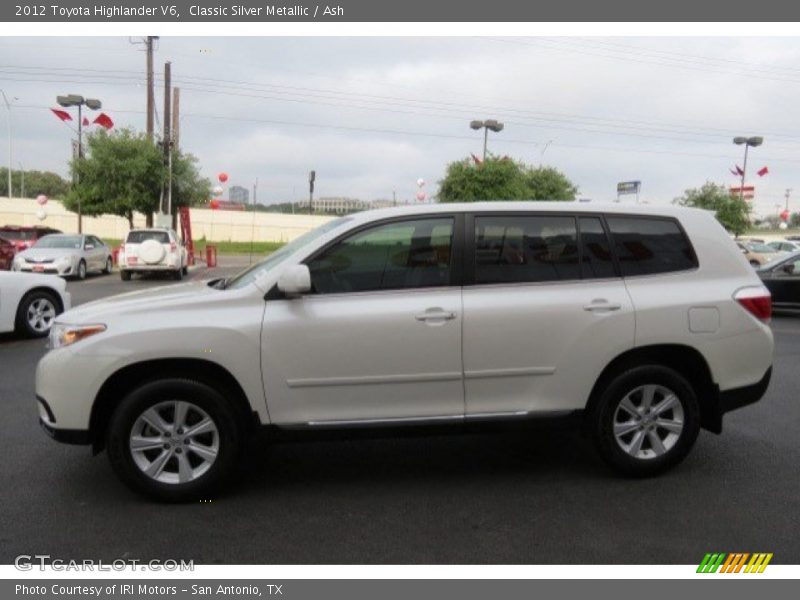 Classic Silver Metallic / Ash 2012 Toyota Highlander V6