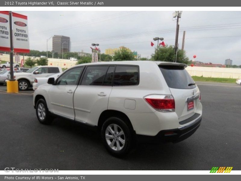 Classic Silver Metallic / Ash 2012 Toyota Highlander V6