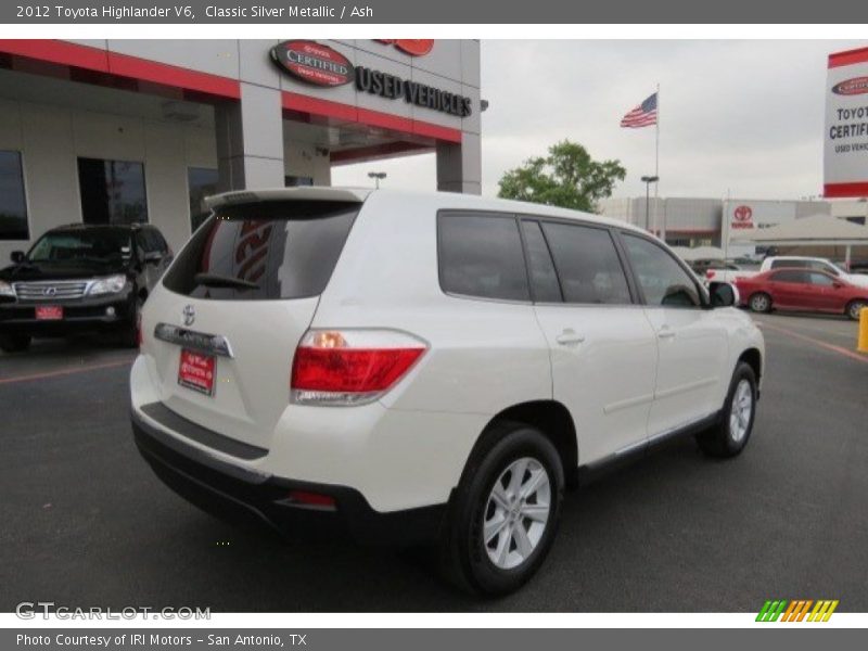 Classic Silver Metallic / Ash 2012 Toyota Highlander V6