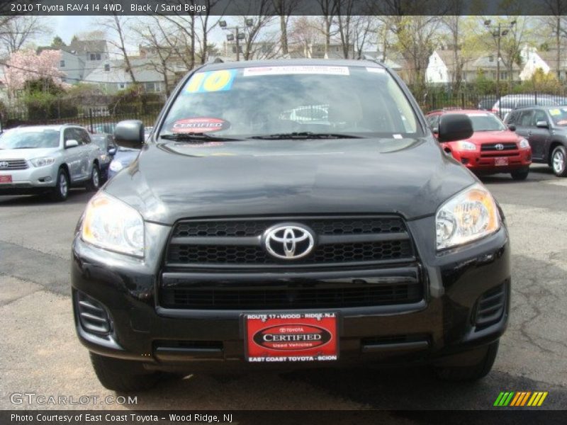 Black / Sand Beige 2010 Toyota RAV4 I4 4WD