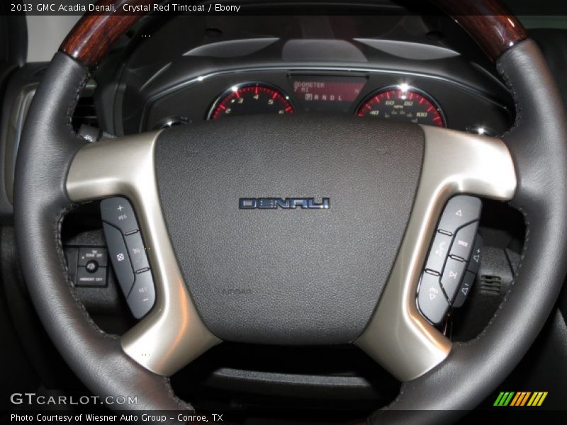 Crystal Red Tintcoat / Ebony 2013 GMC Acadia Denali