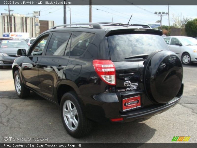 Black / Sand Beige 2010 Toyota RAV4 I4 4WD