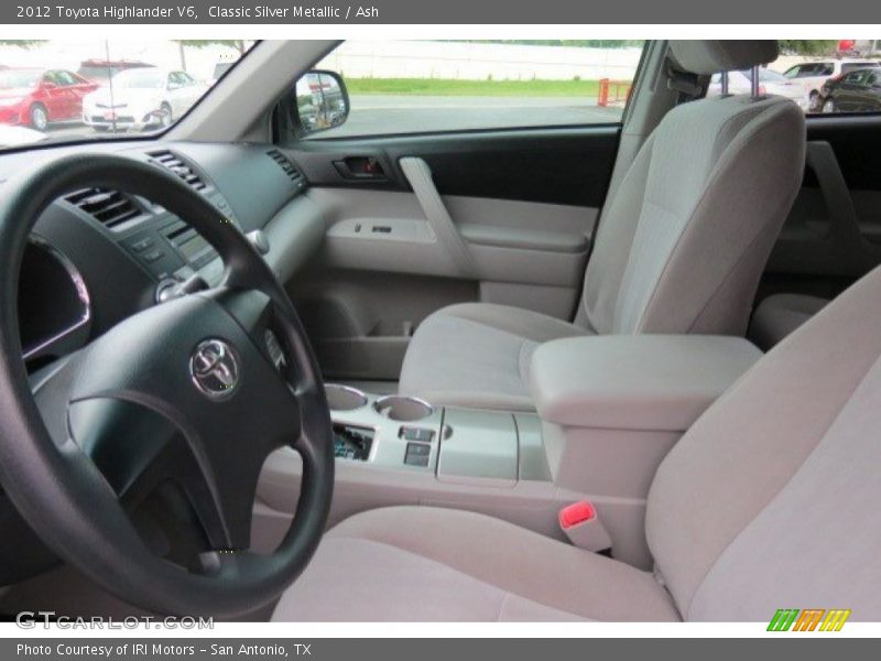Classic Silver Metallic / Ash 2012 Toyota Highlander V6