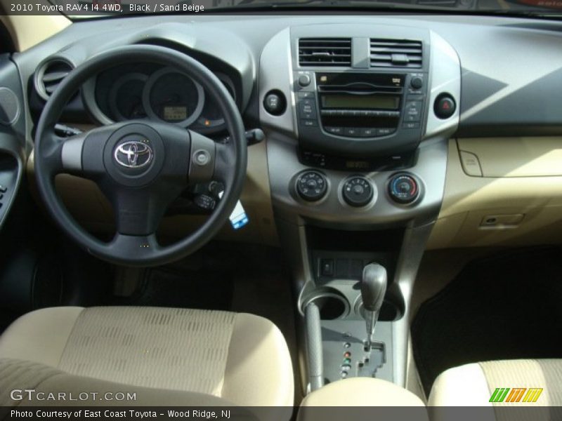 Black / Sand Beige 2010 Toyota RAV4 I4 4WD