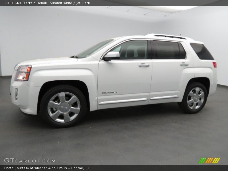 Summit White / Jet Black 2013 GMC Terrain Denali