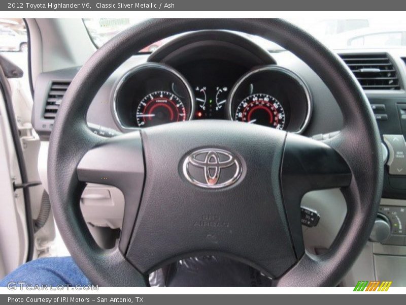 Classic Silver Metallic / Ash 2012 Toyota Highlander V6