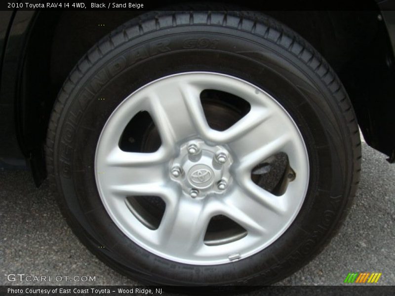 Black / Sand Beige 2010 Toyota RAV4 I4 4WD