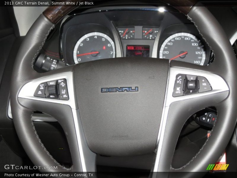 Summit White / Jet Black 2013 GMC Terrain Denali