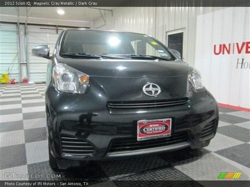 Magnetic Gray Metallic / Dark Gray 2012 Scion iQ
