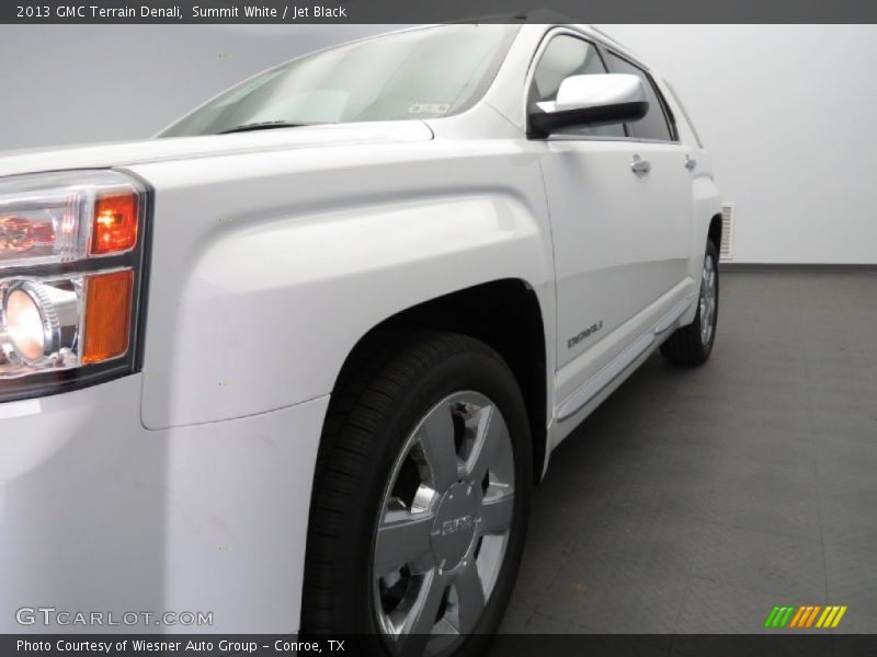 Summit White / Jet Black 2013 GMC Terrain Denali