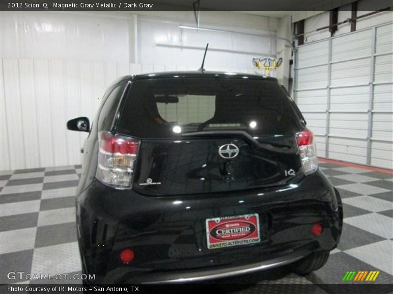 Magnetic Gray Metallic / Dark Gray 2012 Scion iQ