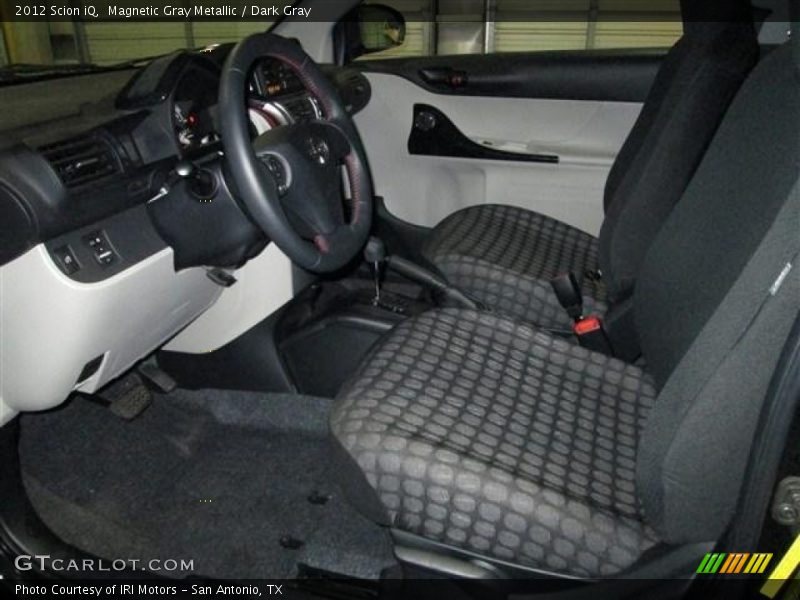 Magnetic Gray Metallic / Dark Gray 2012 Scion iQ