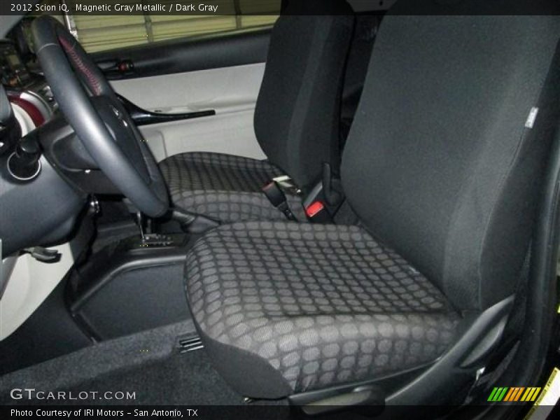 Magnetic Gray Metallic / Dark Gray 2012 Scion iQ