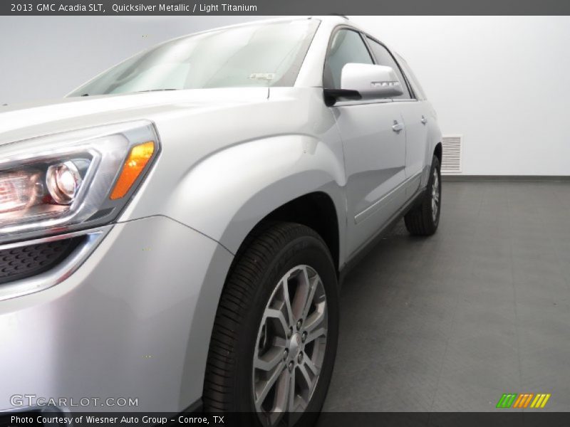 Quicksilver Metallic / Light Titanium 2013 GMC Acadia SLT