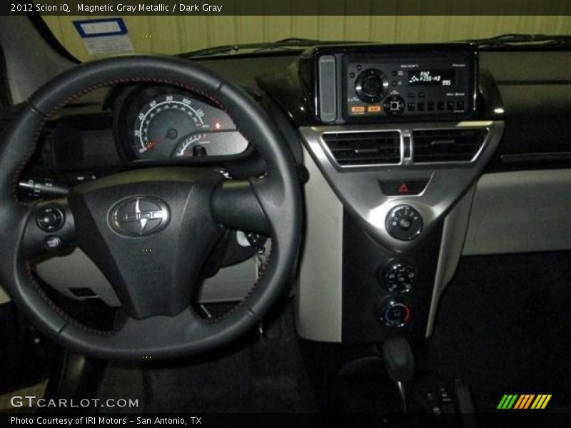 Magnetic Gray Metallic / Dark Gray 2012 Scion iQ