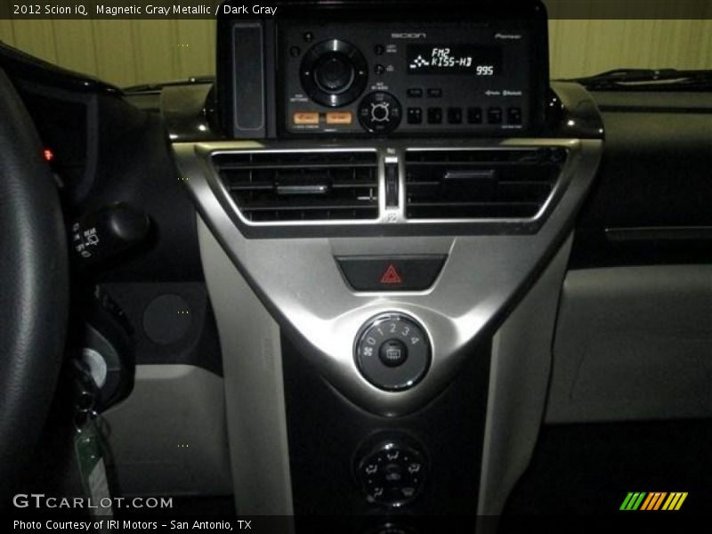 Magnetic Gray Metallic / Dark Gray 2012 Scion iQ