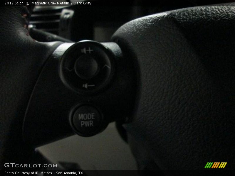 Magnetic Gray Metallic / Dark Gray 2012 Scion iQ