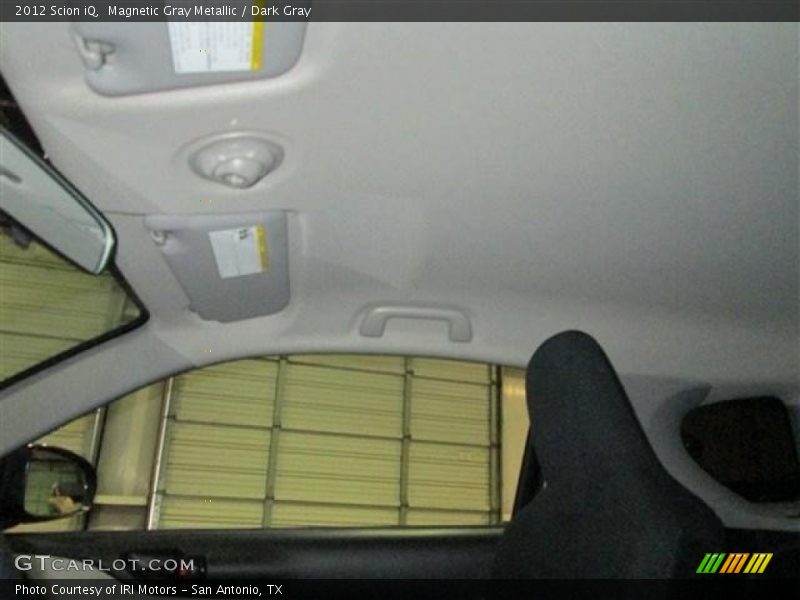 Magnetic Gray Metallic / Dark Gray 2012 Scion iQ