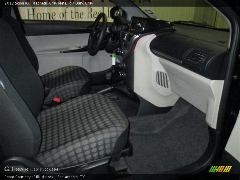 Magnetic Gray Metallic / Dark Gray 2012 Scion iQ