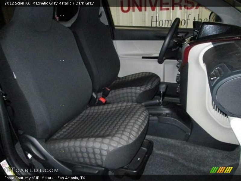 Magnetic Gray Metallic / Dark Gray 2012 Scion iQ